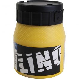 Linoleumfärg, gul, 250 ml/ 1 burk [HOB-647114]