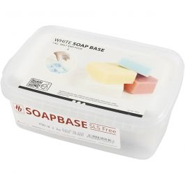 Vit Tvålmassa, vit, 1 kg [HOB-70036]