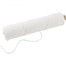 Veke, Lämpligt för ljus stöpta i dopp (dia. 22–30 mm) och ljus stöpta i form (dia. 60–80 mm) , 100 g, 50 m/ 1 rl. [HOB-73320]