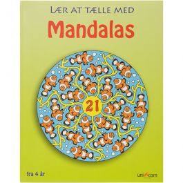 Mandalas målarböcker, Lär dig räkna, 1 st. [HOB-600231]