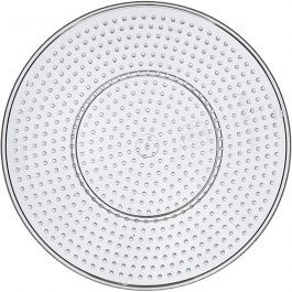 Pärlplattor, stor rund, Dia. 15 cm, medium, klar, 1 st. [HOB-753020]