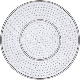 Pärlplattor, Dia. 15 cm, medium, klar, 10 st./ 1 förp. [HOB-753021]