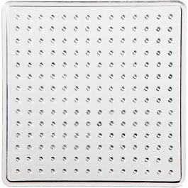 Pärlplattor, små kvadrater, stl. 7x7 cm, medium, 10 st./ 1 förp. [HOB-753041]