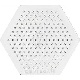 Pärlplattor, stl. 7 cm, medium, klar, 1 st. [HOB-753070]