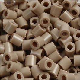 Photo Pearls, stl. 5x5 mm, Hålstl. 2,5 mm, medium, beige (6), 6000 st./ 1 förp. [HOB-75506]