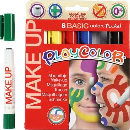 Playcolor Make up, mixade färger, 6x5 g/ 1 förp. [HOB-76300]