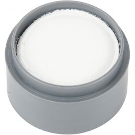 Grimas Ansiktsfärg, vit, 15ml/ 1 burk [HOB-77010]