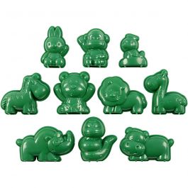 Sandformar, djur, stl. 4-7 cm, 10 st./ 1 förp. [HOB-78271]