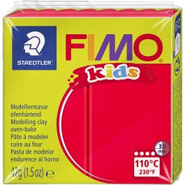 FIMO® Kids Clay, röd, 42 g/ 1 förp. [HOB-78522]
