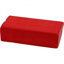 Modellera, stl. 13x6x4 cm, röd, 500 g/ 1 förp. [HOB-78682]