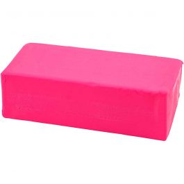 Modellera, stl. 13x6x4 cm, neonrosa, 500 g/ 1 förp. [HOB-78687]
