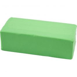 Modellera, stl. 13x6x4 cm, neongrön, 500 g/ 1 förp. [HOB-78688]