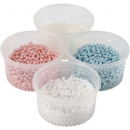 Pearl Clay®, mixade färger, 3x25+38 g, 1 set [HOB-78725]