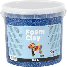 Foam Clay® , blå, 560 g/ 1 hink [HOB-78822]