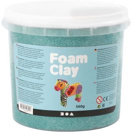Foam Clay® , mörkgrön, 560 g/ 1 hink [HOB-78868]