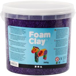 Foam Clay® , lila, 560 g/ 1 hink [HOB-78877]