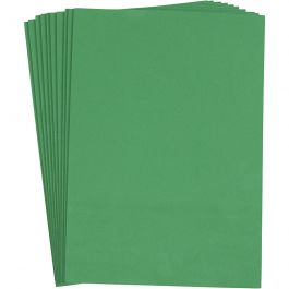 Dekorgummi, A4, ark 210x297 mm, tjocklek 2 mm, mörkgrön, 10 ark/ 1 förp. [HOB-79036]
