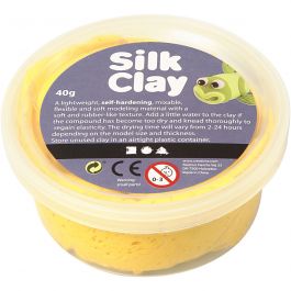 Silk Clay®, gul, 40 g/ 1 burk [HOB-79103]