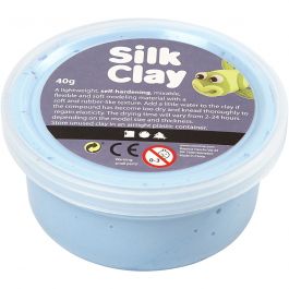 Silk Clay®, neonblå, 40 g/ 1 burk [HOB-79117]