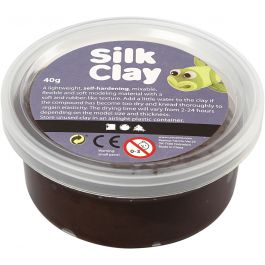 Silk Clay®, brun, 40 g/ 1 burk [HOB-79123]