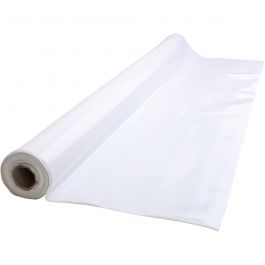 Vaxduk, B: 140 cm, vit, 1löpm./ 1 löpm. [HOB-805608]