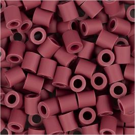 NABBI BioBeads, stl. 5x5 mm, Hålstl. 2,5 mm, medium, burgundy, 1000 st./ 1 förp. [HOB-9067640]