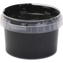 PRIMO Fingerfärg, svart, 250 ml/ 1 flaska [HOB-630184]