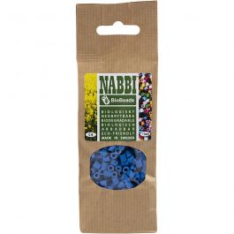 NABBI BioBeads, stl. 5x5 mm, Hålstl. 2.5 mm, medium, ljusrosa, 1000 st./ 1 förp. [HOB-9067645]