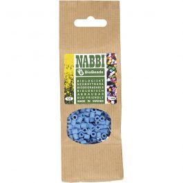 NABBI BioBeads, stl. 5x5 mm, Hålstl. 2.5 mm, medium, blå, 1000 st./ 1 förp. [HOB-9067790]