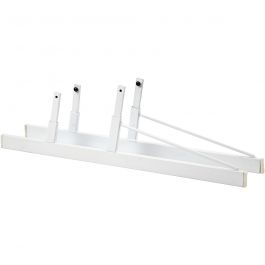 Fötter till kartongreol, L: 540 mm, B: 30 mm, 1 set [HOB-93234]