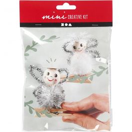 Mini DIY Kit, ängel på klämma, 1 förp. [HOB-977351]