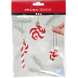Mini DIY Kit, julgotter som upphängen, 1 förp. [HOB-977354]
