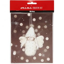 Mini DIY Kit, ängel, H: 10 cm, 1 förp. [HOB-977408]