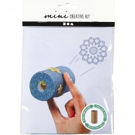 Mini DIY Kit, Toalettrulle kalejdoskop, 1 förp. [HOB-977431]