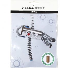 Mini DIY Kit, Toalettrulle robot, 1 förp. [HOB-977434]