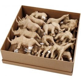 Savanndjur, H: 7,5-10 cm, 32 st./ 1 förp. [HOB-99382]