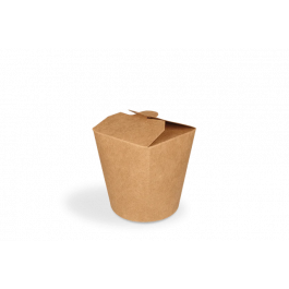 Wok till Go kopp 8x8,6 cm 16oz 400ml kraft (500 st) [TK-9987004]