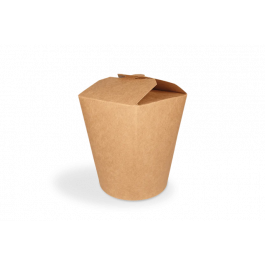 Wok till Go kopp 10x11,5 cm 32oz 1000ml kraft (500 st) [TK-9987006]