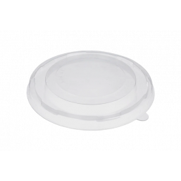 Lock sallad Poke Skål 900ml-1300ml Ø18,4cm transparent stackable (300 st) [TK-9987010]