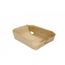 Bakform i vävt trä 9,3x3,3x20 cm 200ml FSC® (400 st) [TK-9987104]