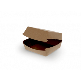 hamburgerlåda 12x7x12 cm kraft (600 st) [TK-9987218]