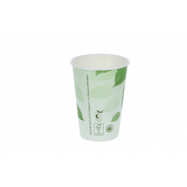 kaffekopp kartong 180cc 7.5oz Ø7 cm FSC®Mix grön BIO (2.500 st) [TK-9987426]