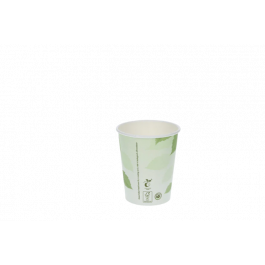 kaffekopp kartong 230cc 8oz Ø8 cm FSC® grön (1.000 st) [TK-9987429]