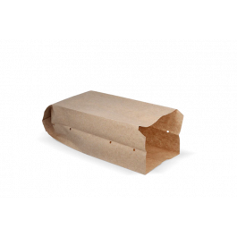 Snack väskor perforerat papper (0.5 damm) 10,5x8,5x27 cm kraft 50gr (1.600 st) [TK-9987484]