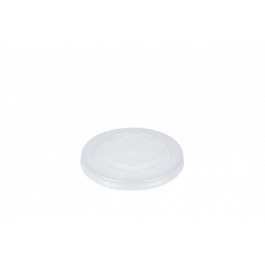 Lock av plast Milkshake-bägare platt med kors Ø9 cm (1.000 st) [TK-9987536]