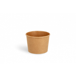 soppkopp kartong 240ml Ø9 cm 8oz kraft (500 st) [TK-9987578]