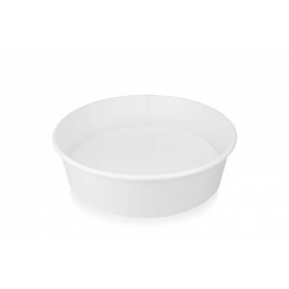 sallad Poke Skål 900ml 30oz Ø18,4x5cm Vit (300 st) [TK-9987586]