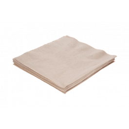 Servett 2 lager papper 1/4 Fold 40x40cm kraft (1.500 st) [TK-9987613]