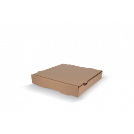 Pizzakartonger 24x4x24cm kraft brun (100 st) [TK-9987693]