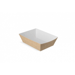 Brickor för pommes frites A7 kraft/Vit (400 st) [TK-9987891]